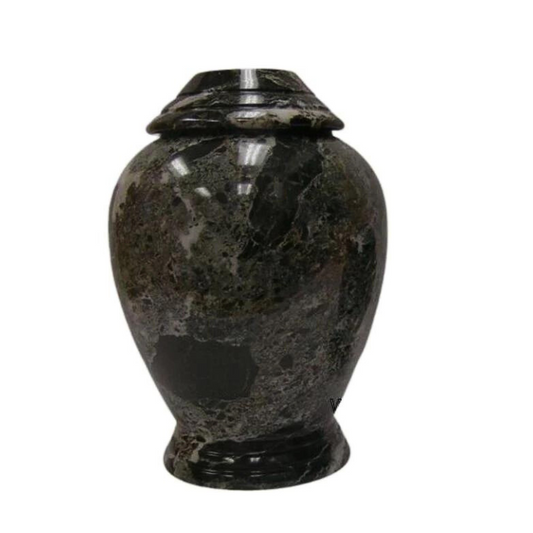 Green Grain Marble Funeral Urns