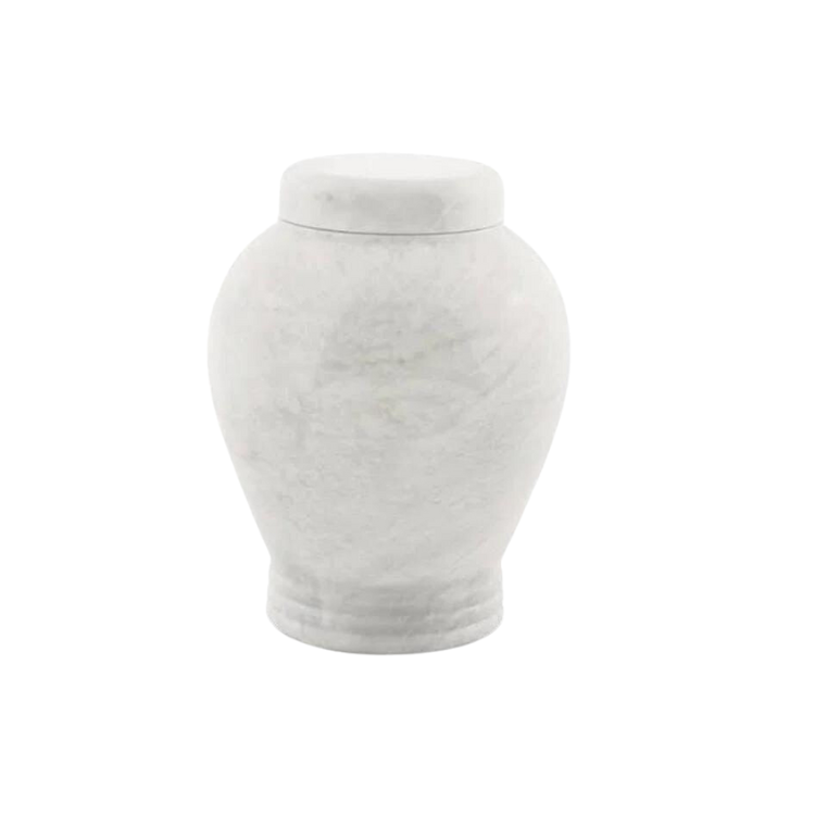 White Marble Urns